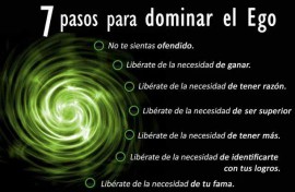 7 passos para dominar o ego mensagem